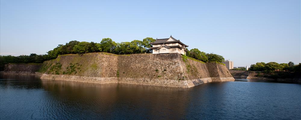 Osaka castle turret